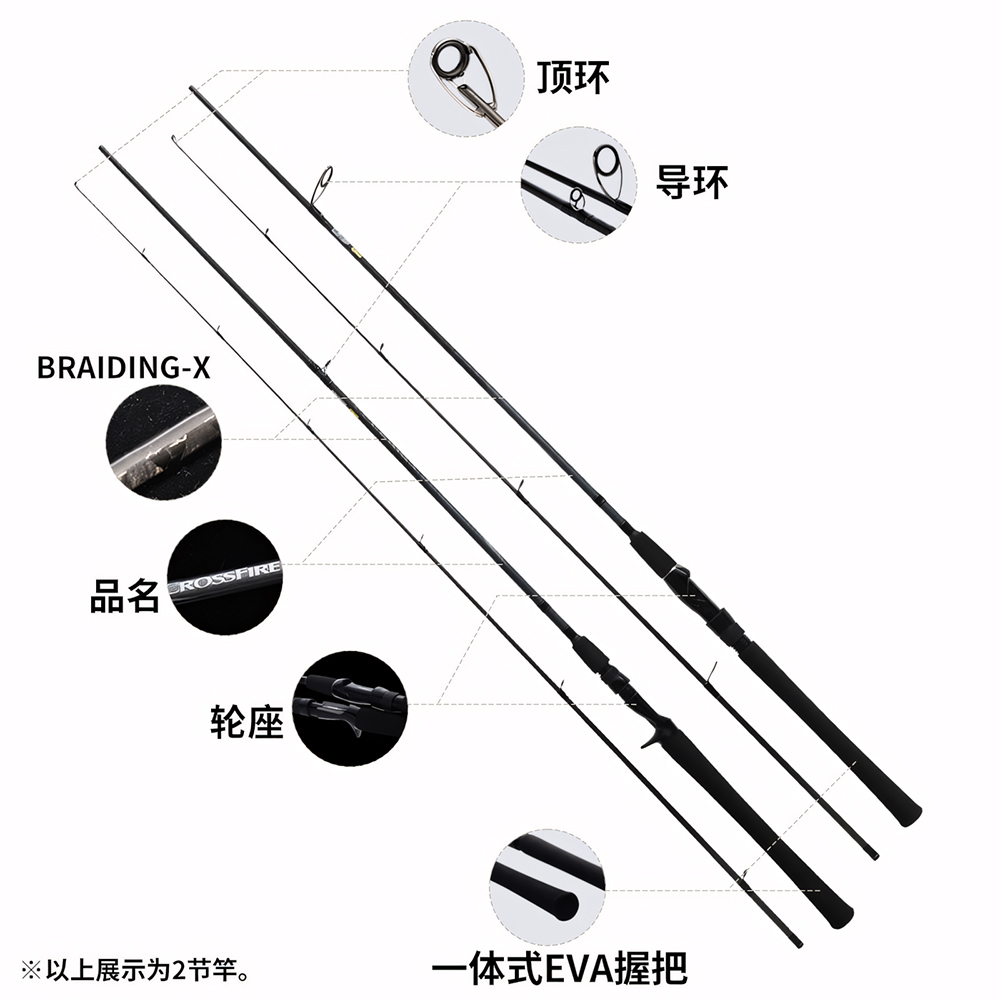 DAIWA 26 CROSSFIRE Spinning/Ba - Daiwa Reel Fuego ulasan dan harga